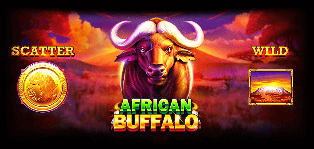 African Buffalo game banner